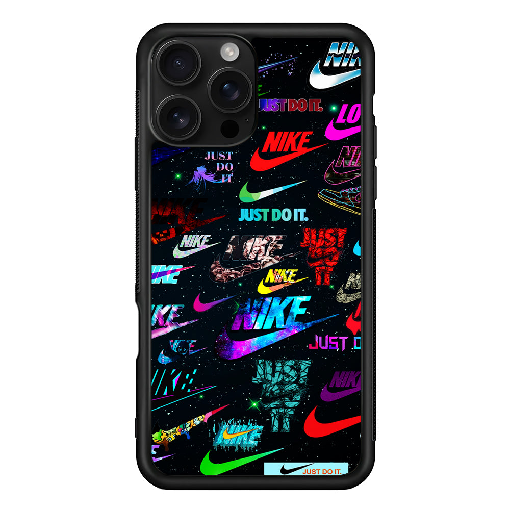 Cool Nike Logo Galaxy iPhone 16 Pro Case - Stylish Protective Cover for iPhone 16 Pro