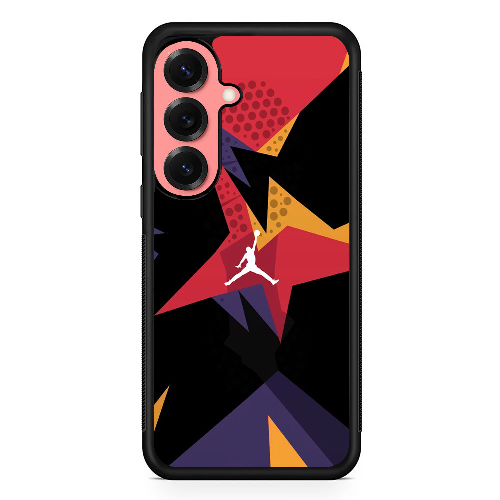 Air Jordan Silhouette of Footstep Samsung Galaxy S25 Case | Slim Protective Cover for Samsung Galaxy S25