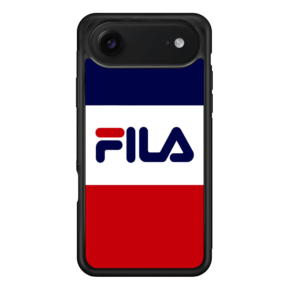 Fila Three Colors iPhone 17 Air Case | Slim Rubber Case for iPhone 17 Air