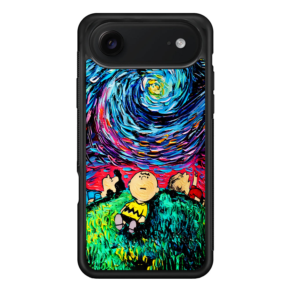Charlie Friends Starry Night iPhone 17 Air Case | Protective Case for iPhone 17 Air