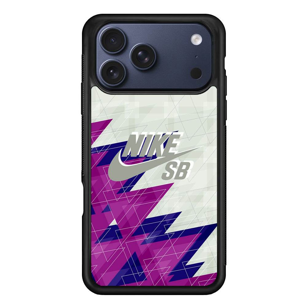 Nike SB Triangle Patern iPhone 17 Pro Max Case | Durable Rubber Case for iPhone 17 Pro Max
