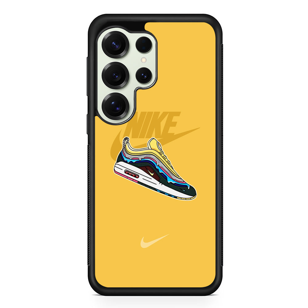 Nike Air Max Spirit Painting Samsung Galaxy S25 Ultra Case | Durable Rubber Case for Samsung Galaxy S25 Ultra