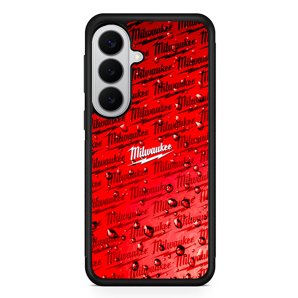 Milwaukee Tool Water Droplet Samsung Galaxy S26 Case | Slim Rubber Case for Samsung Galaxy S26