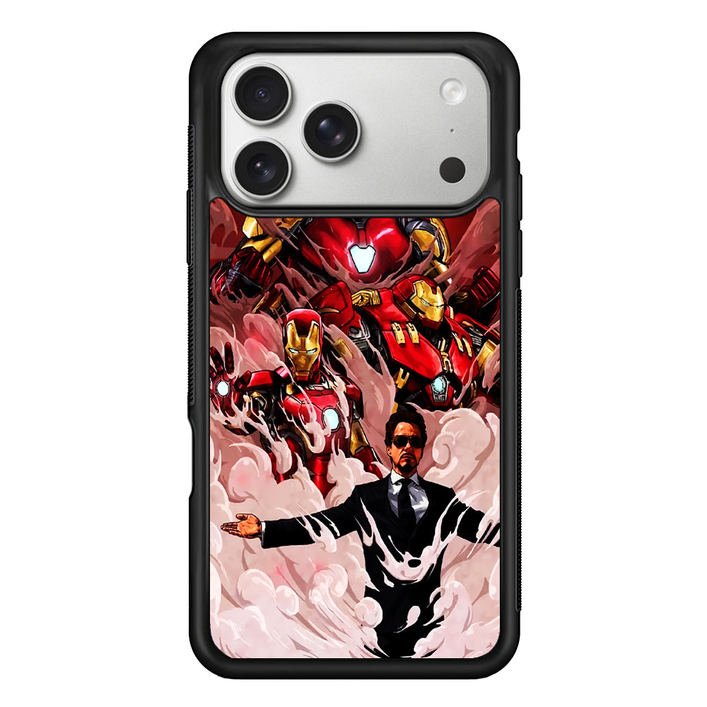 Legend Tony Stark Iron Man iPhone 17 Pro Case | Slim Rubber Case for iPhone 17 Pro