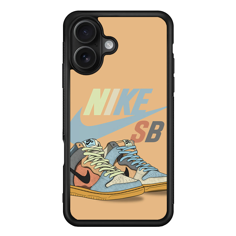 Nike SB The Gold Touch iPhone 16 Case - Oxvistore