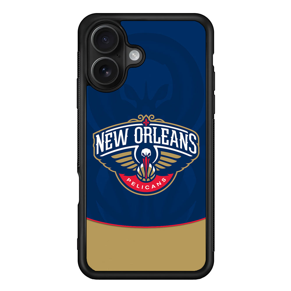 New Orleans Pelicans Logo iPhone 16 Case - Oxvistore