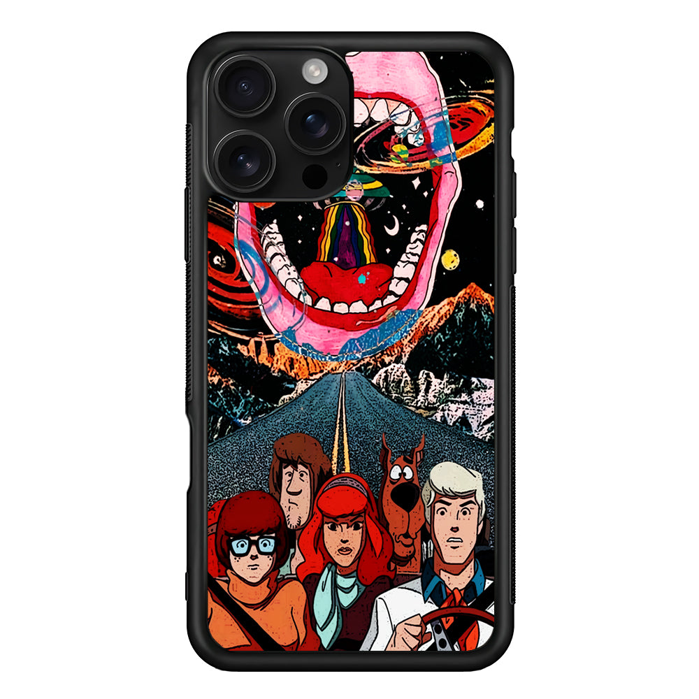 Scooby Doo Hippie Art iPhone 16 Pro Case | Durable Protective Case for iPhone 16 Pro