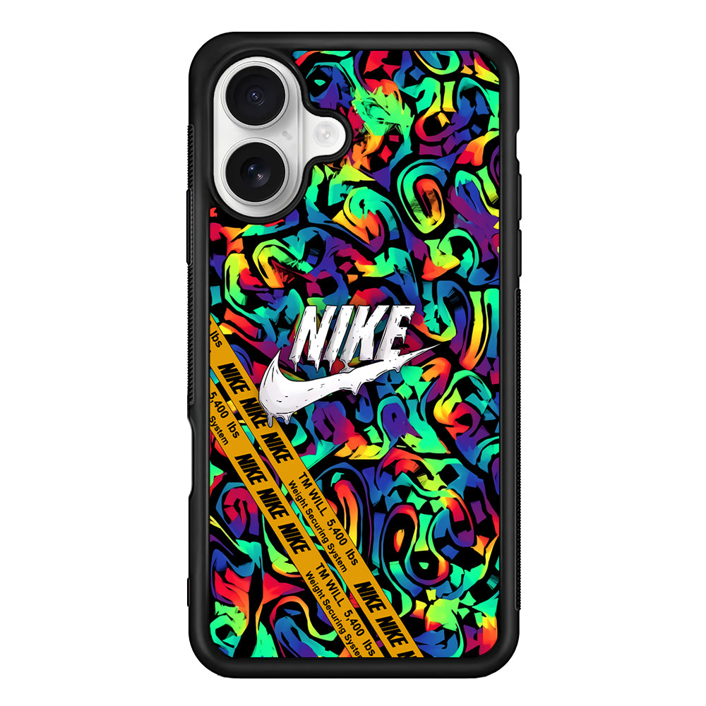 Nike Brushing The Canvas iPhone 16 Plus Case – Slim Fit Protective Phone Case