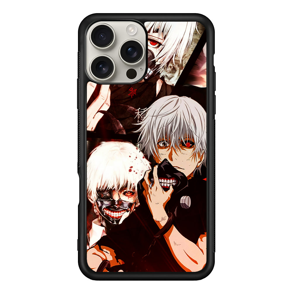 Kaneki Tokyo Ghoul Aesthetic iPhone 16 Pro Max Case | Stylish Protective Case for iPhone 16 Pro Max