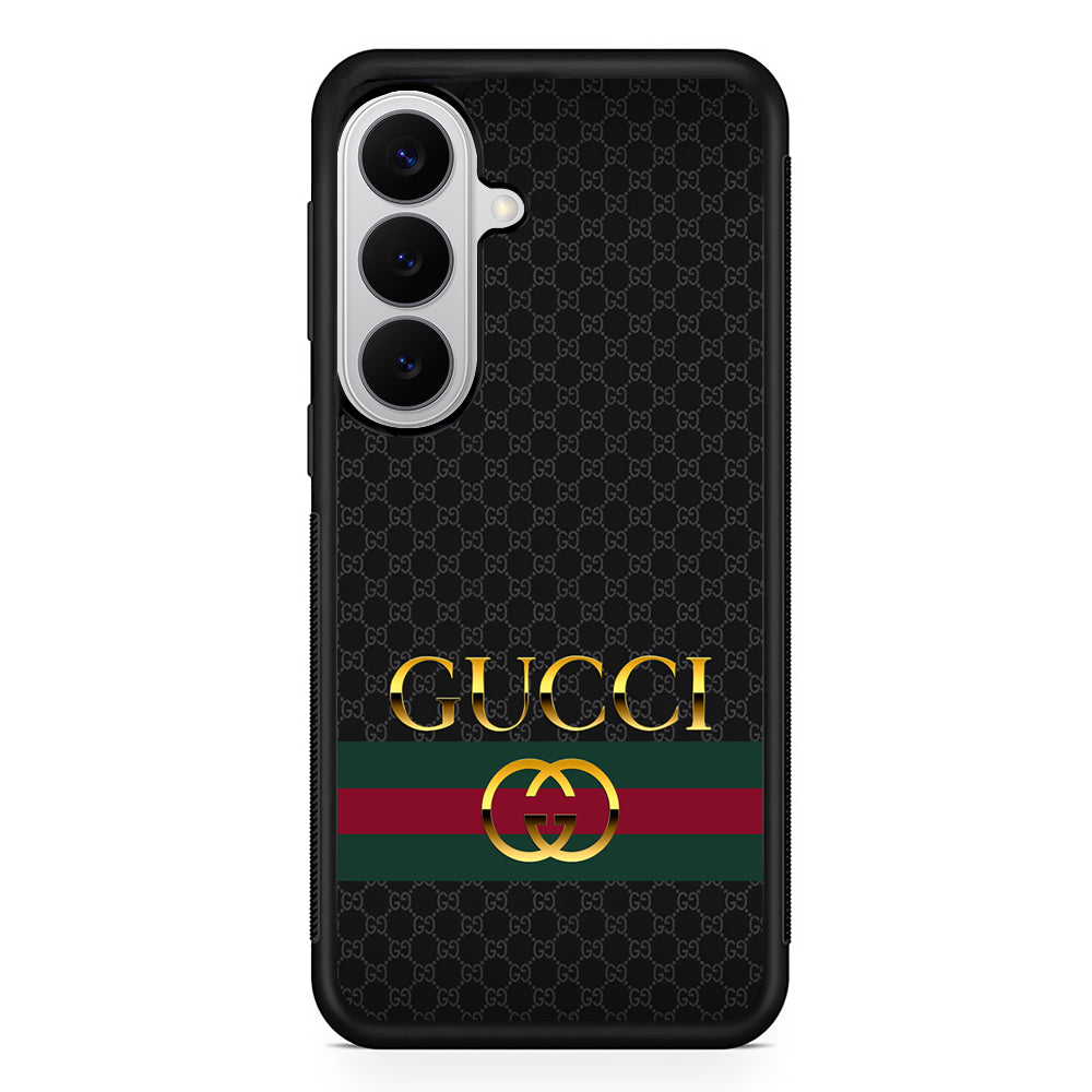 Gucci Luxury Pattern Samsung Galaxy S26 Case | Slim Rubber Case for Samsung Galaxy S26