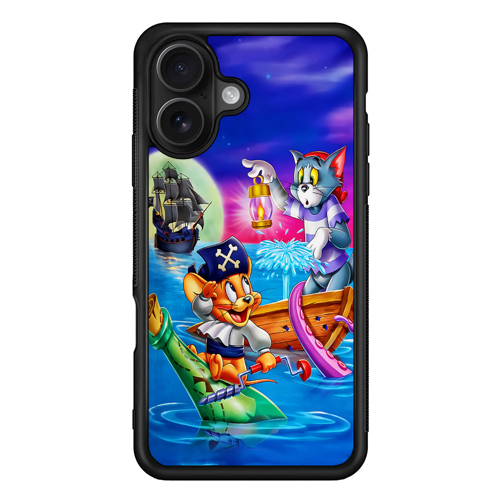 Tom and Jerry Pirates iPhone 16 Case - Oxvistore