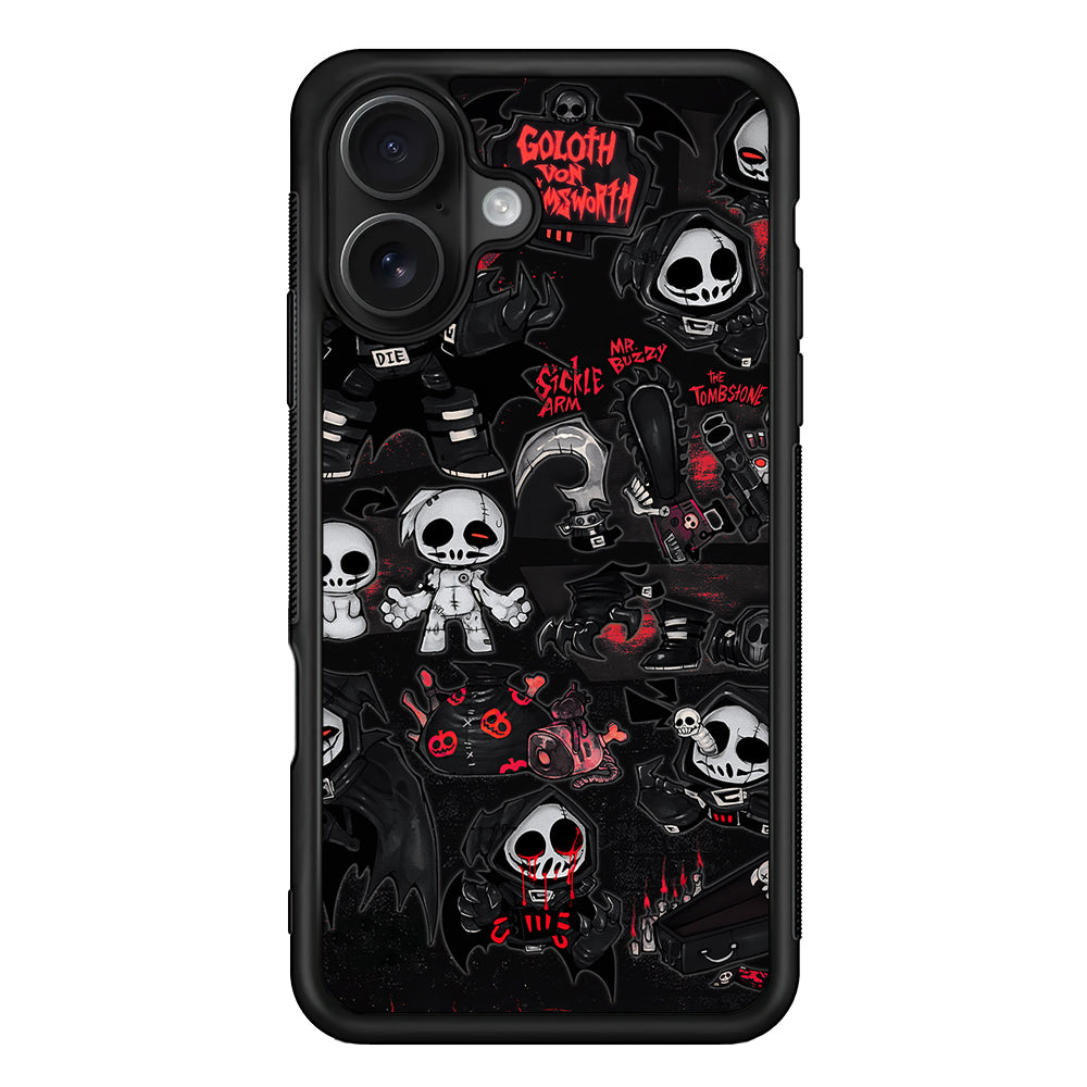 The Grim Reaper iPhone 16 Case - Oxvistore