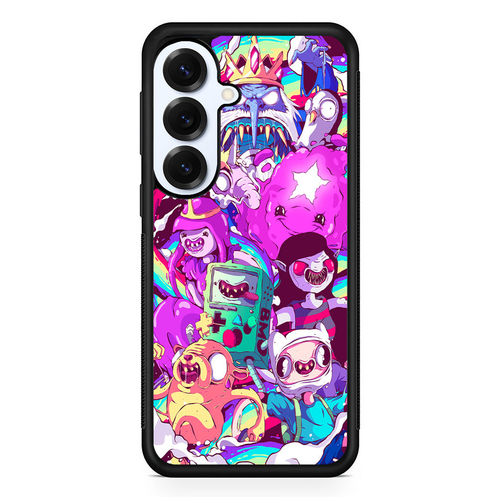 Adventure Time in the Liquid World Samsung Galaxy S25 Plus Case | Slim Rubber Cover for Samsung Galaxy S25 Plus