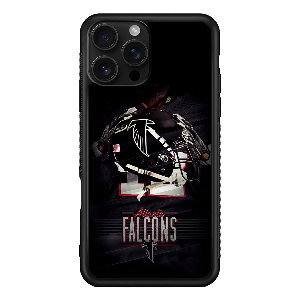 Atlanta Falcons Helmet iPhone 16 Pro Case | Durable Protective Case for iPhone 16 Pro