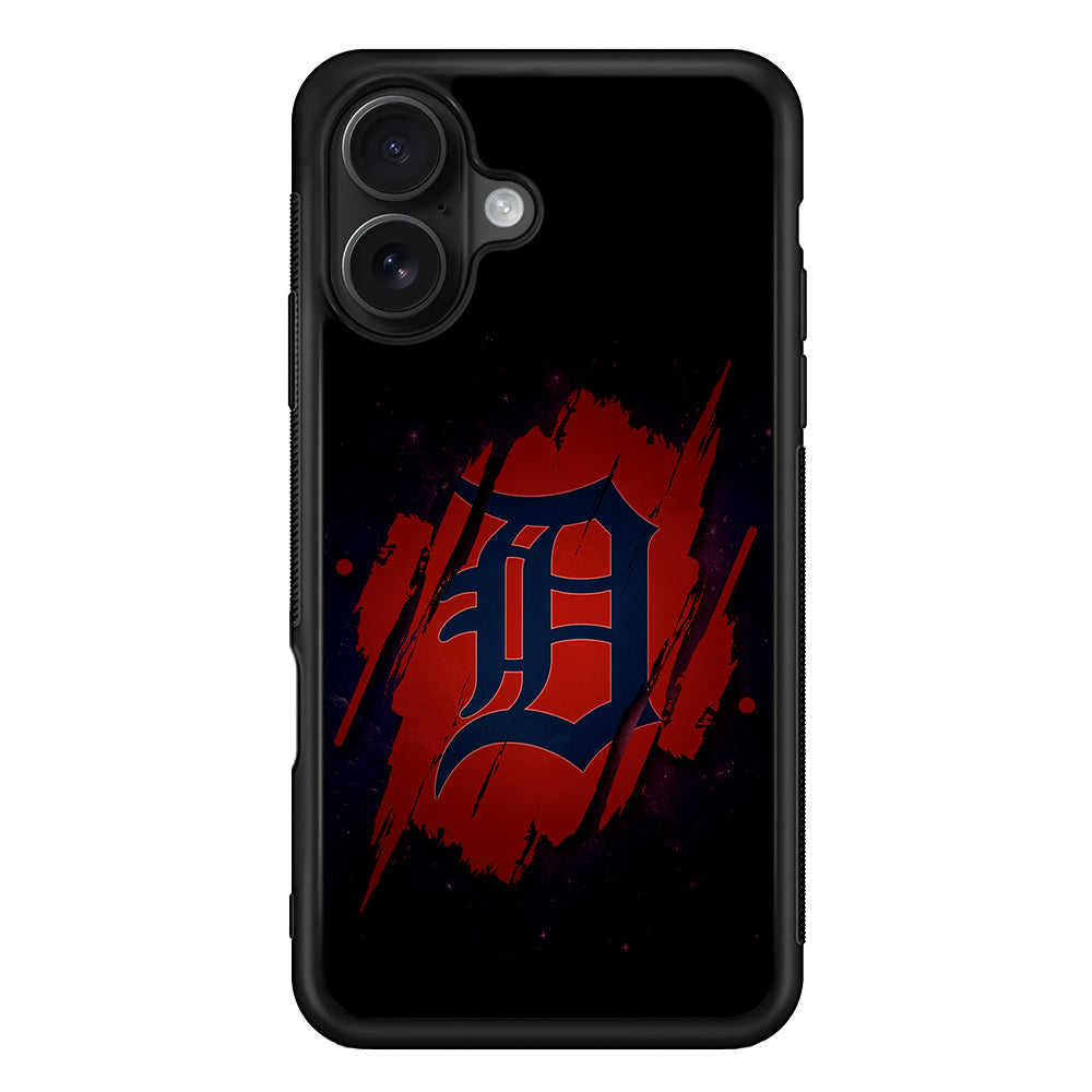 Detroit Tigers Logo iPhone 16 Case - Oxvistore