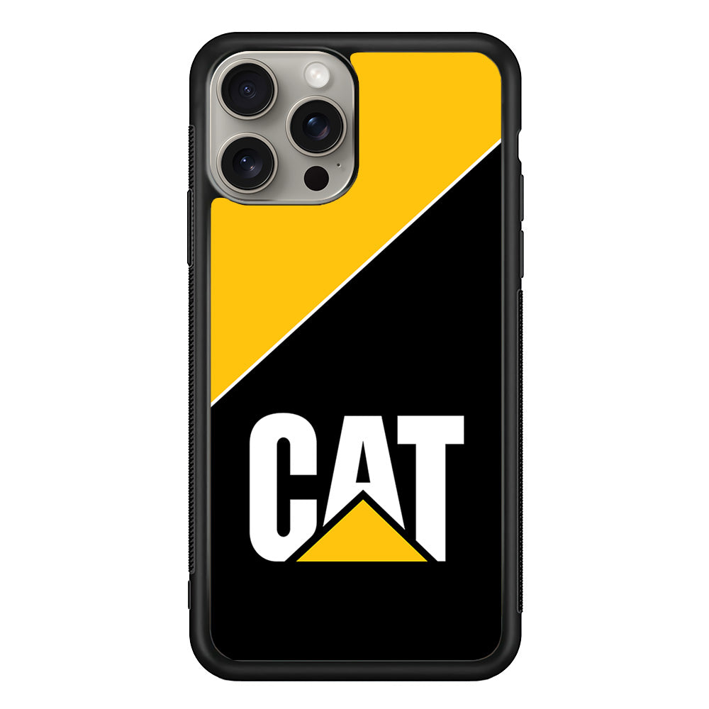 Caterpillar Power That Performs iPhone 15 Pro Case | Slim Rubber Case for iPhone 15 Pro