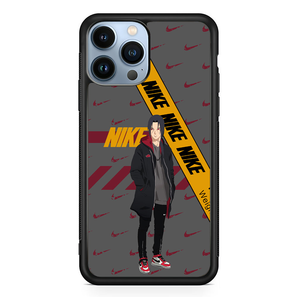 Nike Itachi Casual Suit 2D Rubber Phone Case | Slim Protective Phone Case
