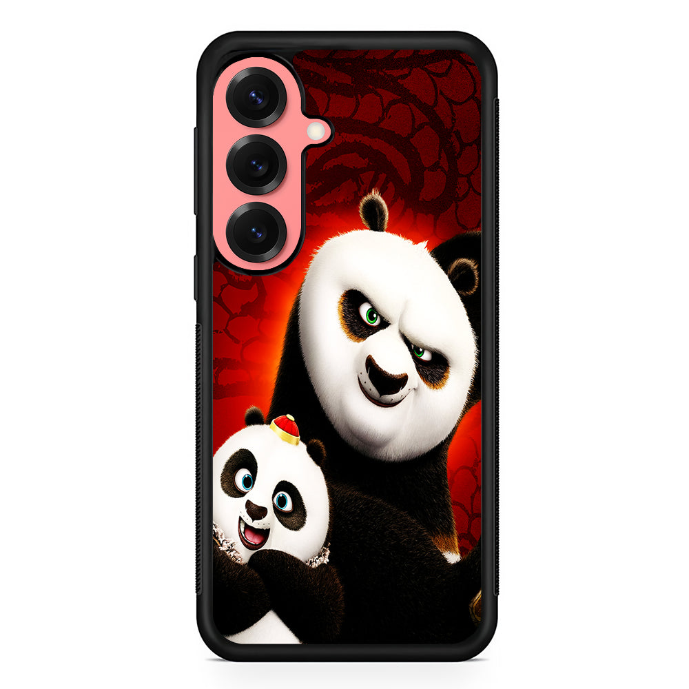 Kung Fu Panda With Baby Po Samsung Galaxy S25 Case | Protective Case for Samsung Galaxy S25