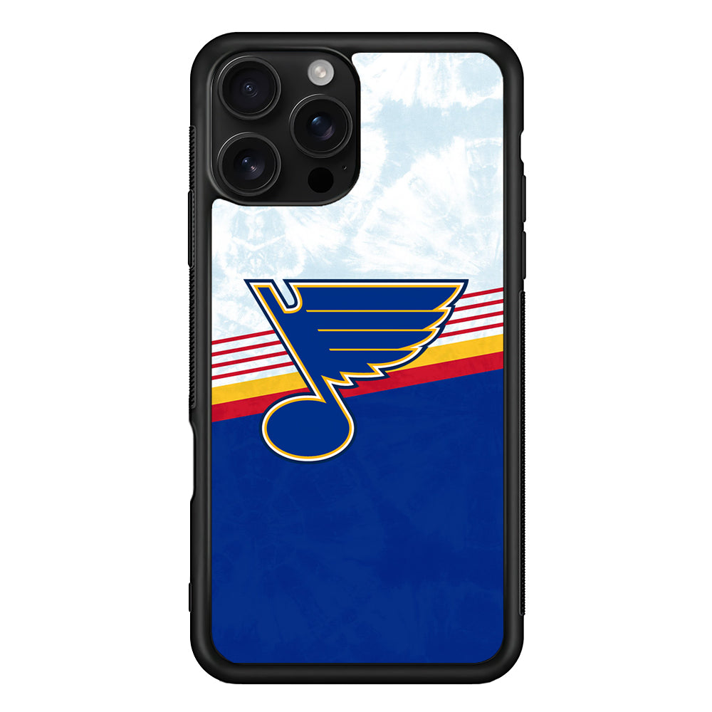 St. Louis Blues Logo iPhone 16 Pro Case | Durable Protective Case for iPhone 16 Pro