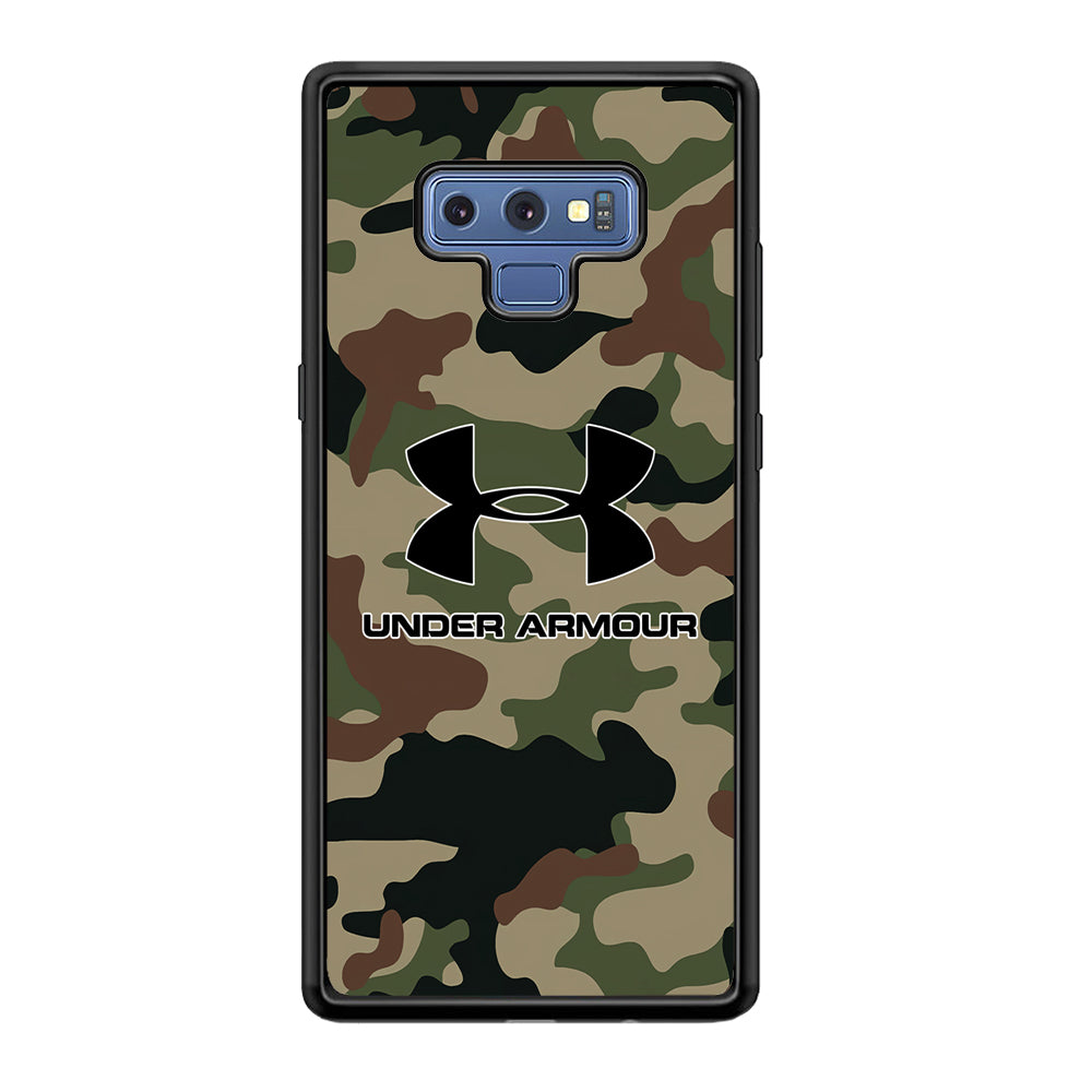 Under Armour Green Camo Samsung Galaxy Note 9 Case | Slim Rubber Case for Samsung Galaxy Note 9