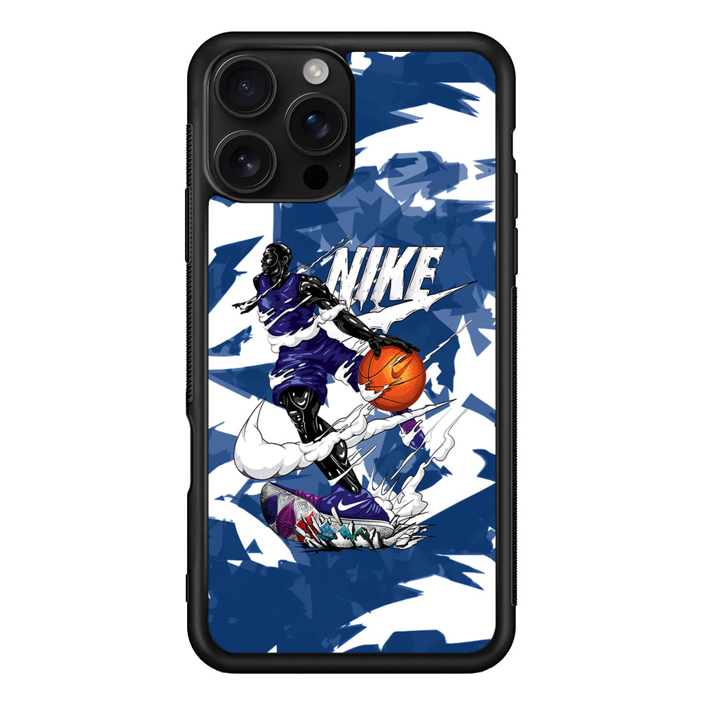 Nike Basket Ball Movement iPhone 16 Pro Case - Stylish Protective Cover for iPhone 16 Pro