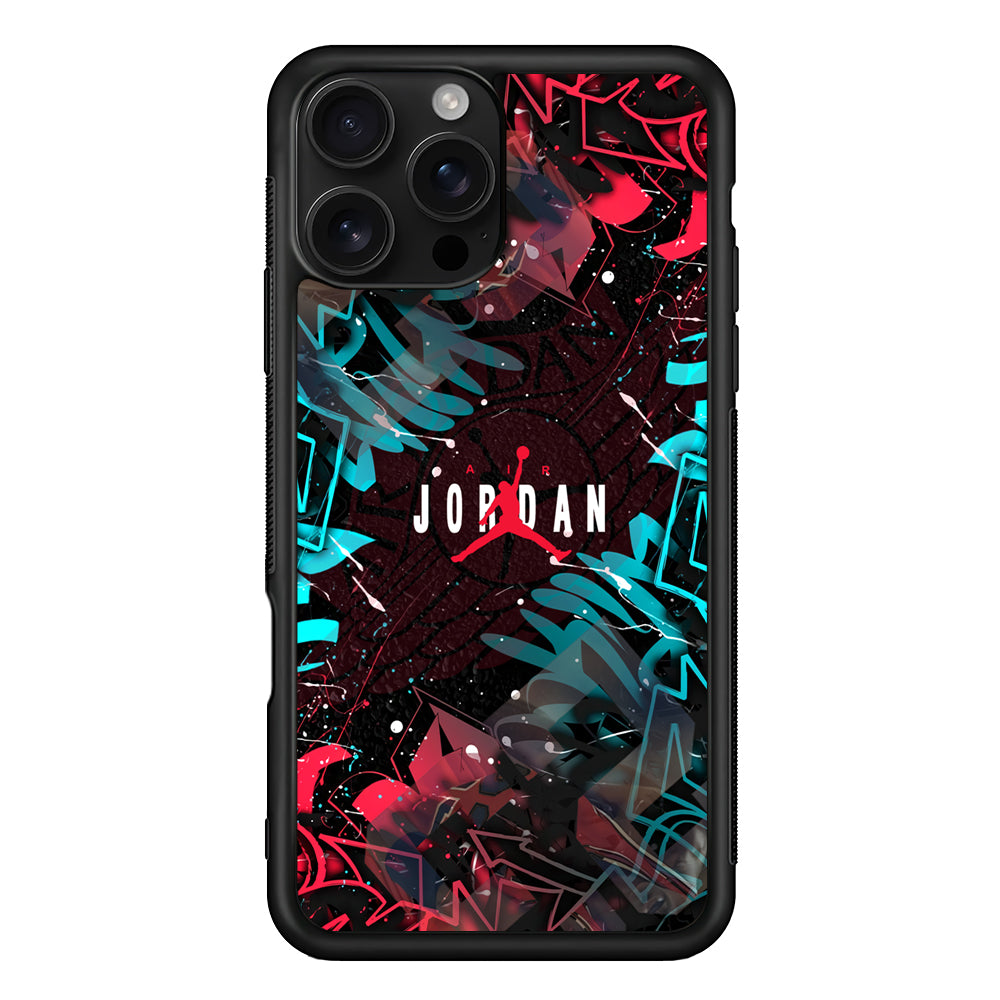 Air Jordan Beauty of Street Art iPhone 16 Pro Case - Stylish Protective Cover for iPhone 16 Pro