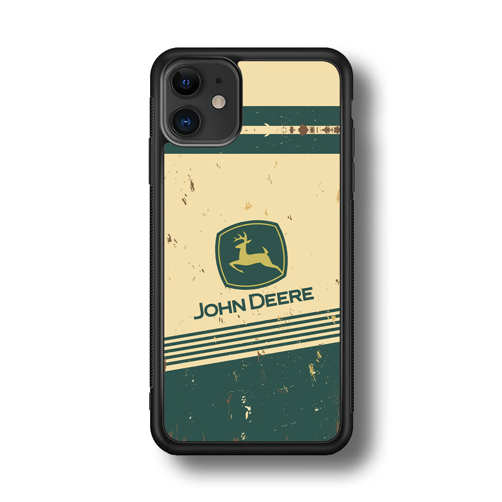 John Deere Retro Plaque iPhone 11 Case | Slim Rubber Case for iPhone 11