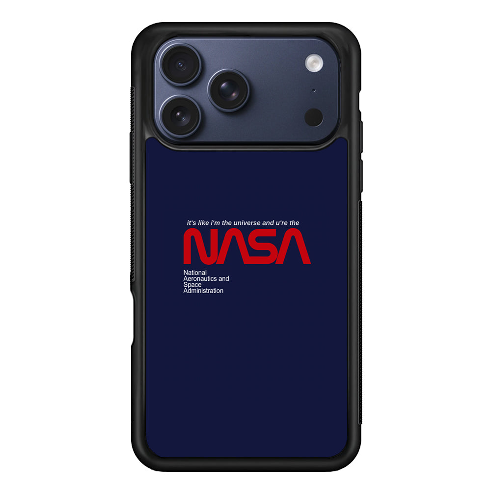 Nasa Like The Universe iPhone 17 Pro Max Case | Durable Rubber Case for iPhone 17 Pro Max