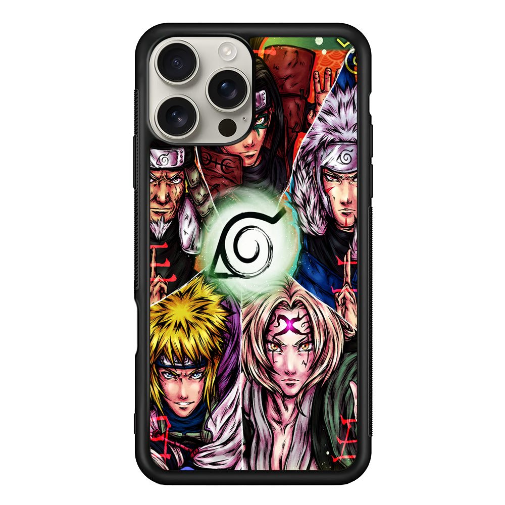 The 5 Hokage Art iPhone 16 Pro Max Case | Stylish Protective Case for iPhone 16 Pro Max