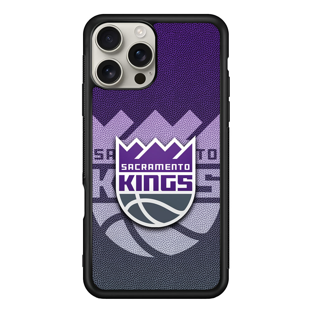Sacramento Kings Pattern iPhone 16 Pro Max Case | Stylish Protective Case for iPhone 16 Pro Max