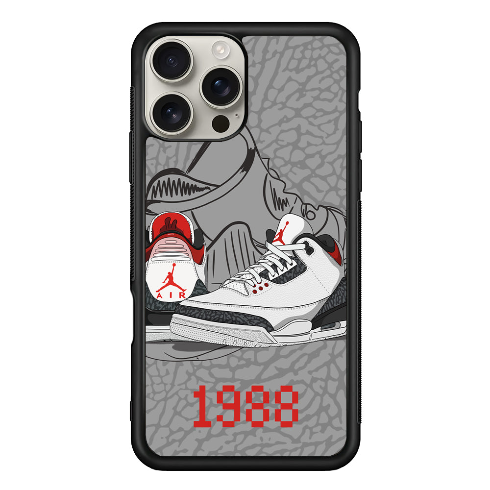 Air Jordan From The Past iPhone 16 Pro Max Case | Durable Everyday Protective Cover