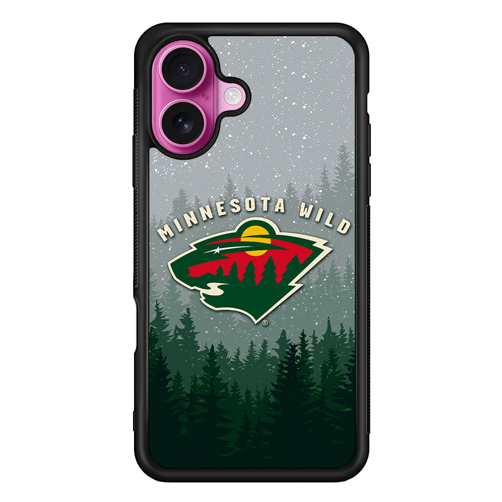 Minnesota Wild Logo iPhone 17 Case | Slim Protective Rubber Phone Cover