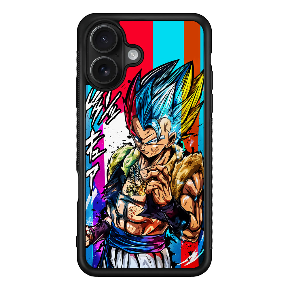 Gogeta Dragon Ball Z Art iPhone 16 Case - Oxvistore