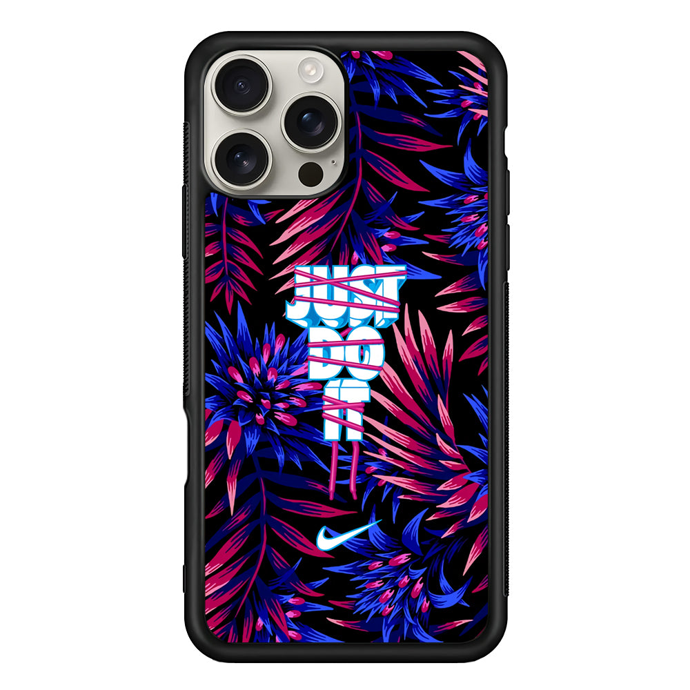 Nike Neon Glow Watchword iPhone 16 Pro Max Case | Durable Everyday Protective Cover