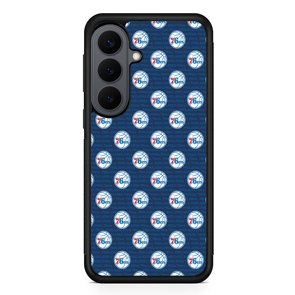Philadelphia 76ers Pattern Samsung Galaxy S26 Plus Case | Slim Rubber Case for Samsung Galaxy S26 Plus