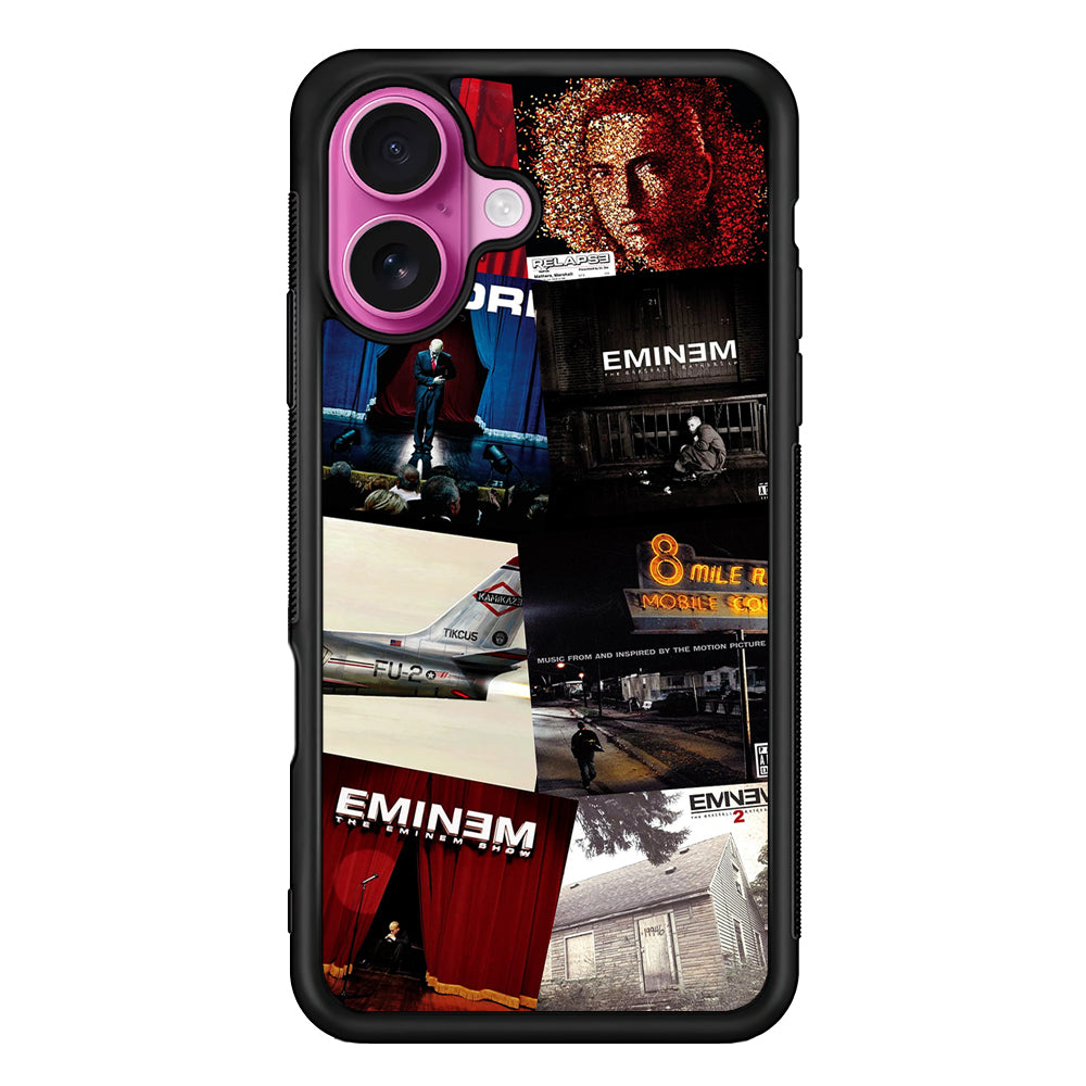 The Eminem Album Cover iPhone 17 Case | Slim Protective Rubber Phone Cover