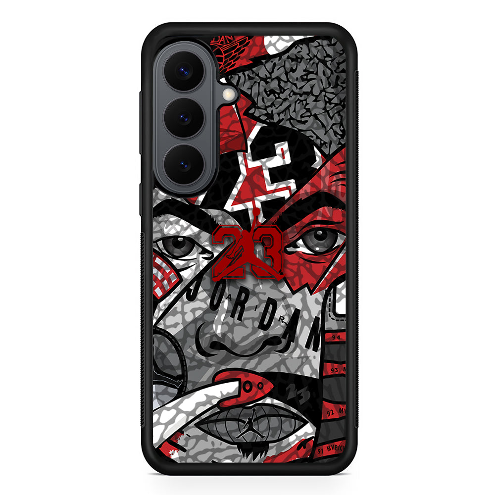 Air Jordan Face Without Mask Samsung Galaxy S26 Plus Case | Durable Samsung Galaxy S26 Plus Cover