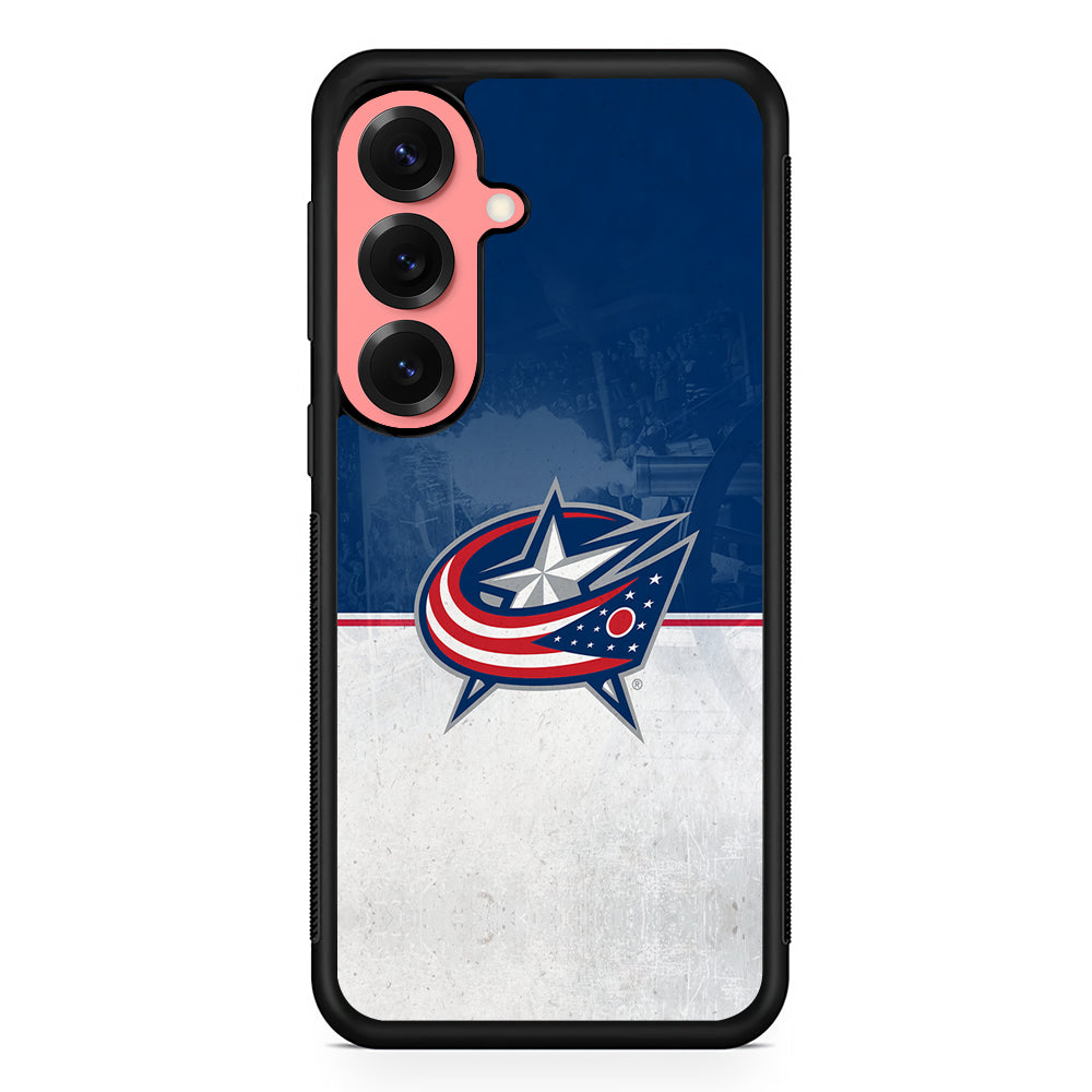 Columbus Blue Jackets Logo Samsung Galaxy S25 Case | Protective Case for Samsung Galaxy S25