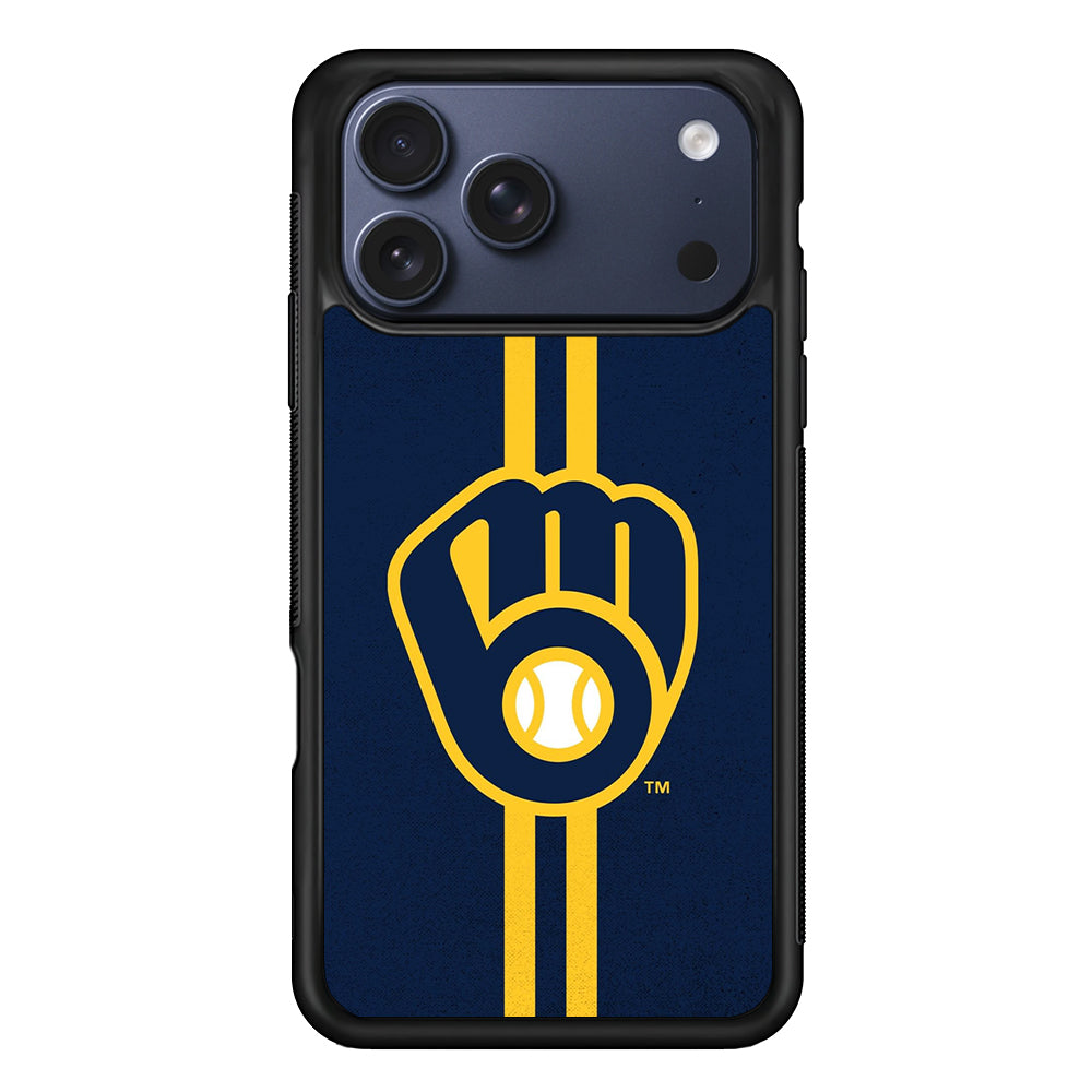 Milwaukee Brewers Logo iPhone 17 Pro Max Case | Slim Protective Cover for iPhone 17 Pro Max