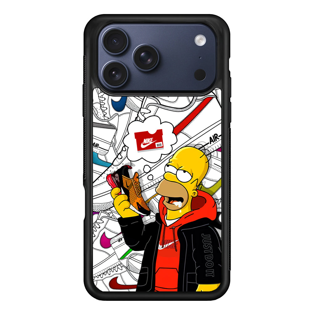 Nike Homer's Dream iPhone 17 Pro Max Case | Durable Rubber Case for iPhone 17 Pro Max