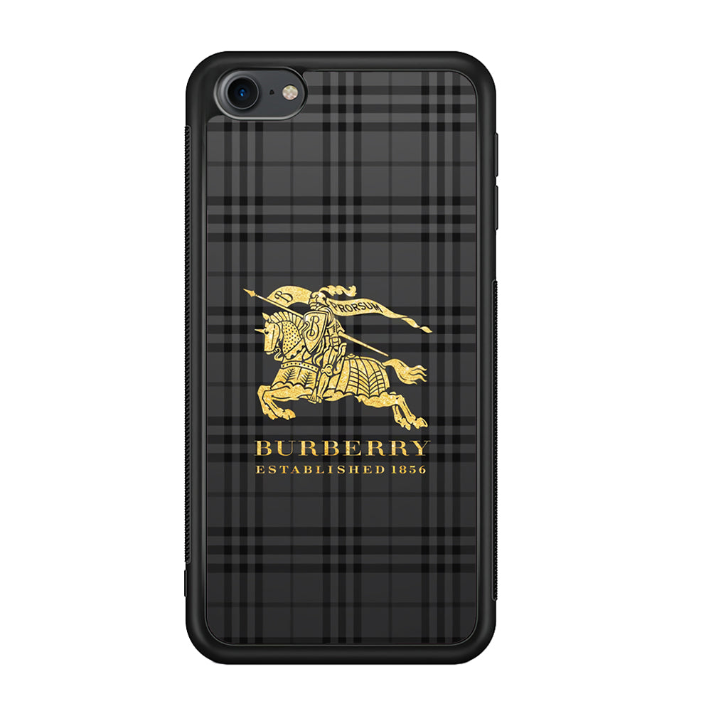 Burberry Simple Dark Grey iPod Touch 6 Case | Slim Rubber Case for iPod Touch 6