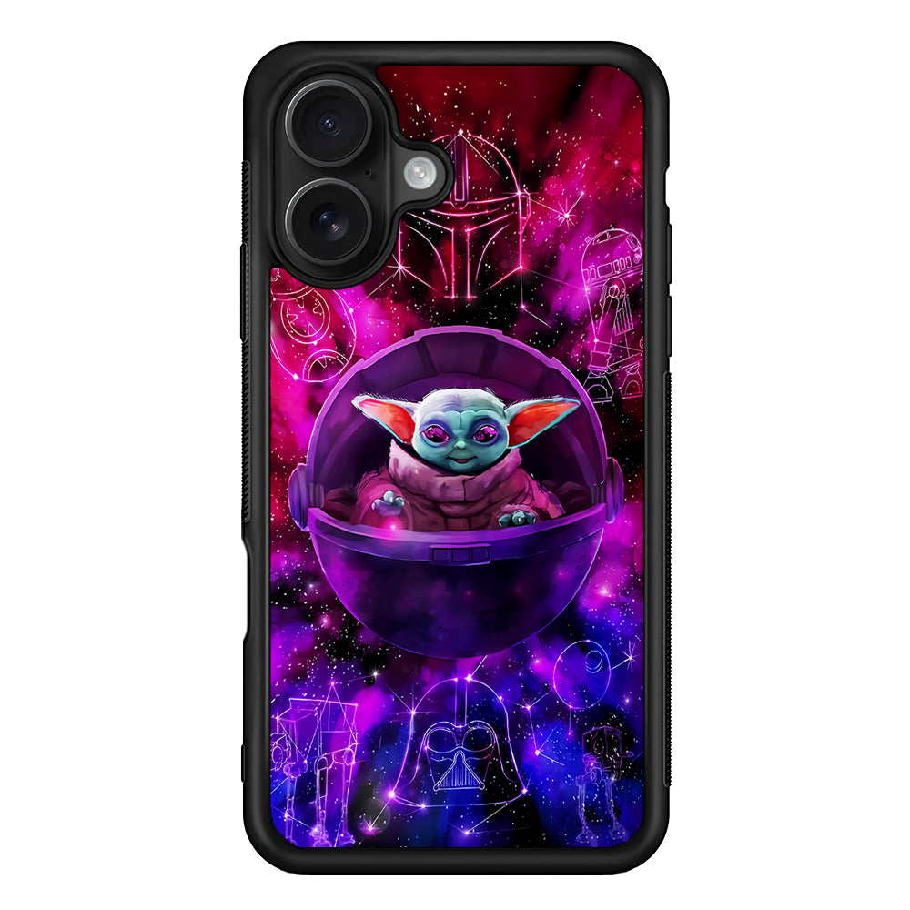 Yoda Star Wars Spacecraft iPhone 16 Case - Oxvistore