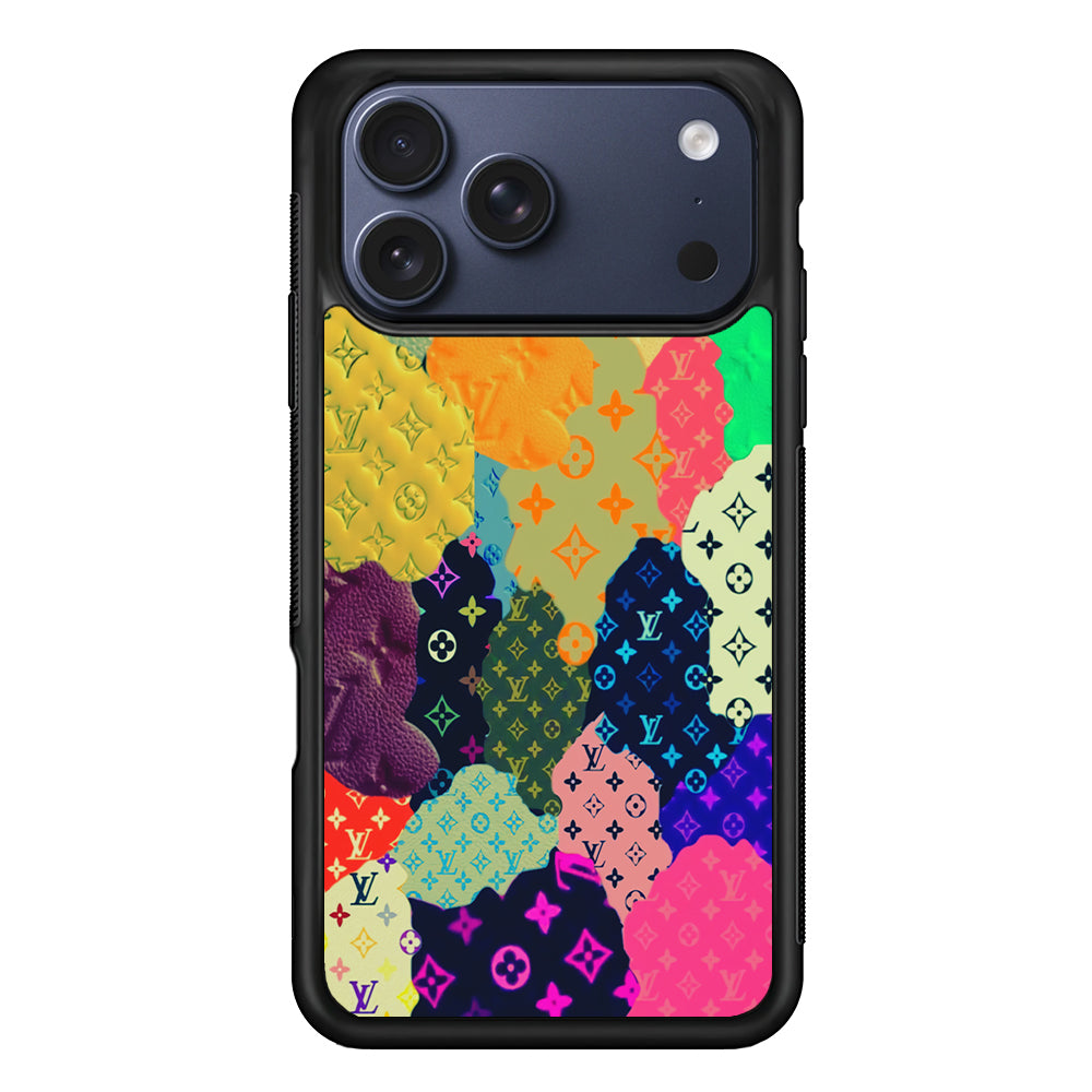 Louis Vuitton Aesthetic Pattern iPhone 17 Pro Max Case | Slim Rubber Case for iPhone 17 Pro Max