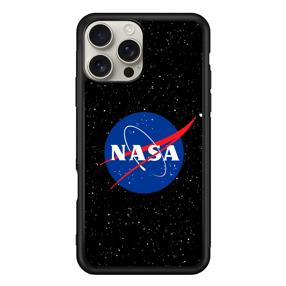 Nasa Logo Galaxy Space iPhone 16 Pro Max Case | Durable Everyday Protective Cover