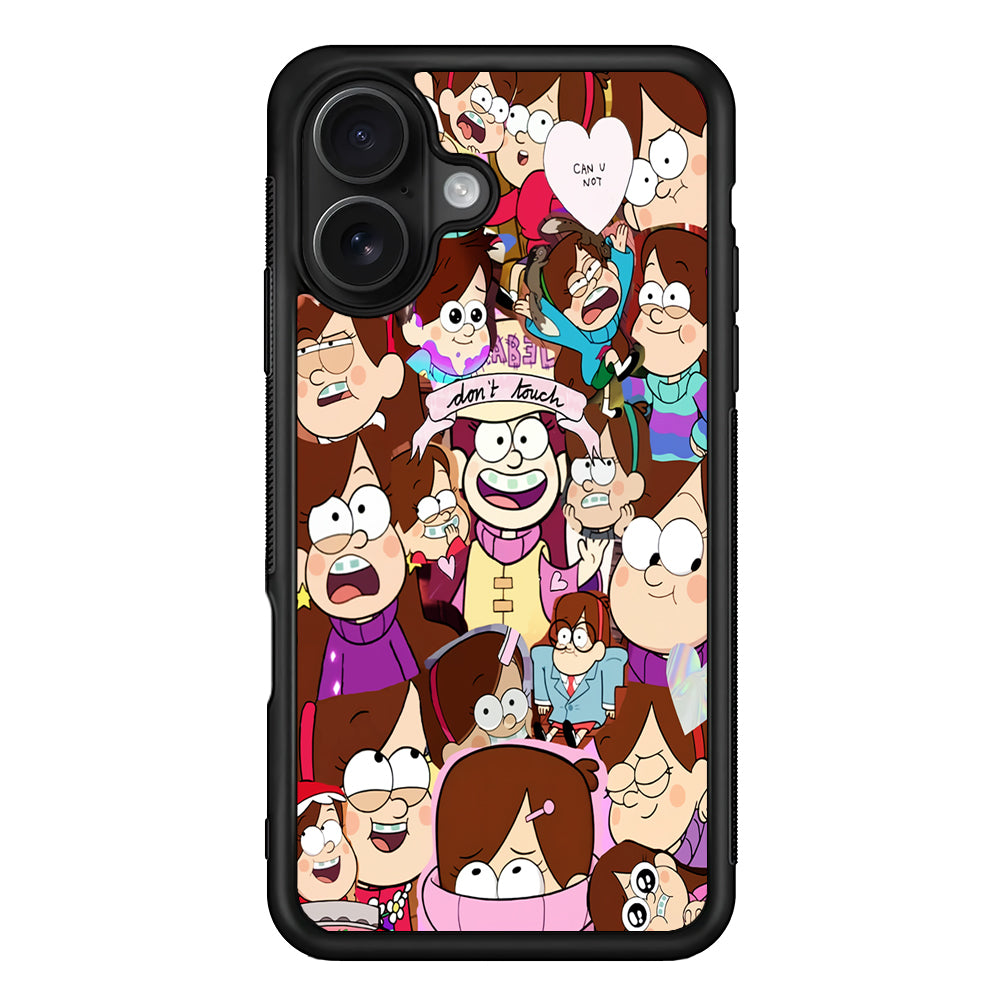 Mabel Gravity Falls Collection iPhone 16 Case - Oxvistore