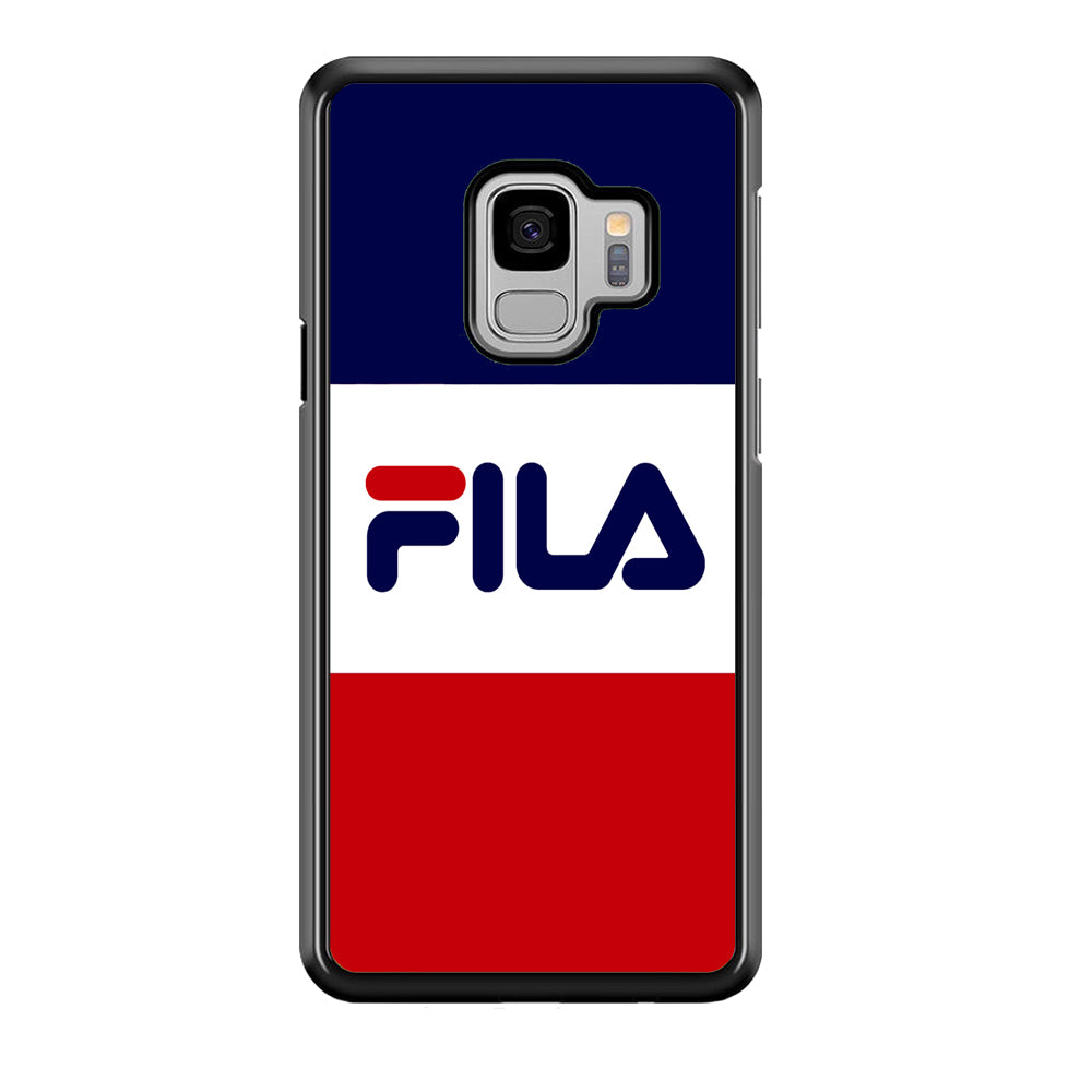 Fila Three Colors Samsung Galaxy S9 Case | Slim Rubber Case for Samsung Galaxy S9