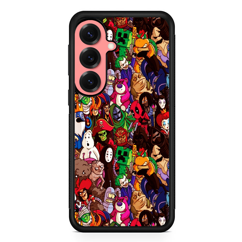 Cartoon Villain Collection Samsung Galaxy S25 Case | Protective Case for Samsung Galaxy S25