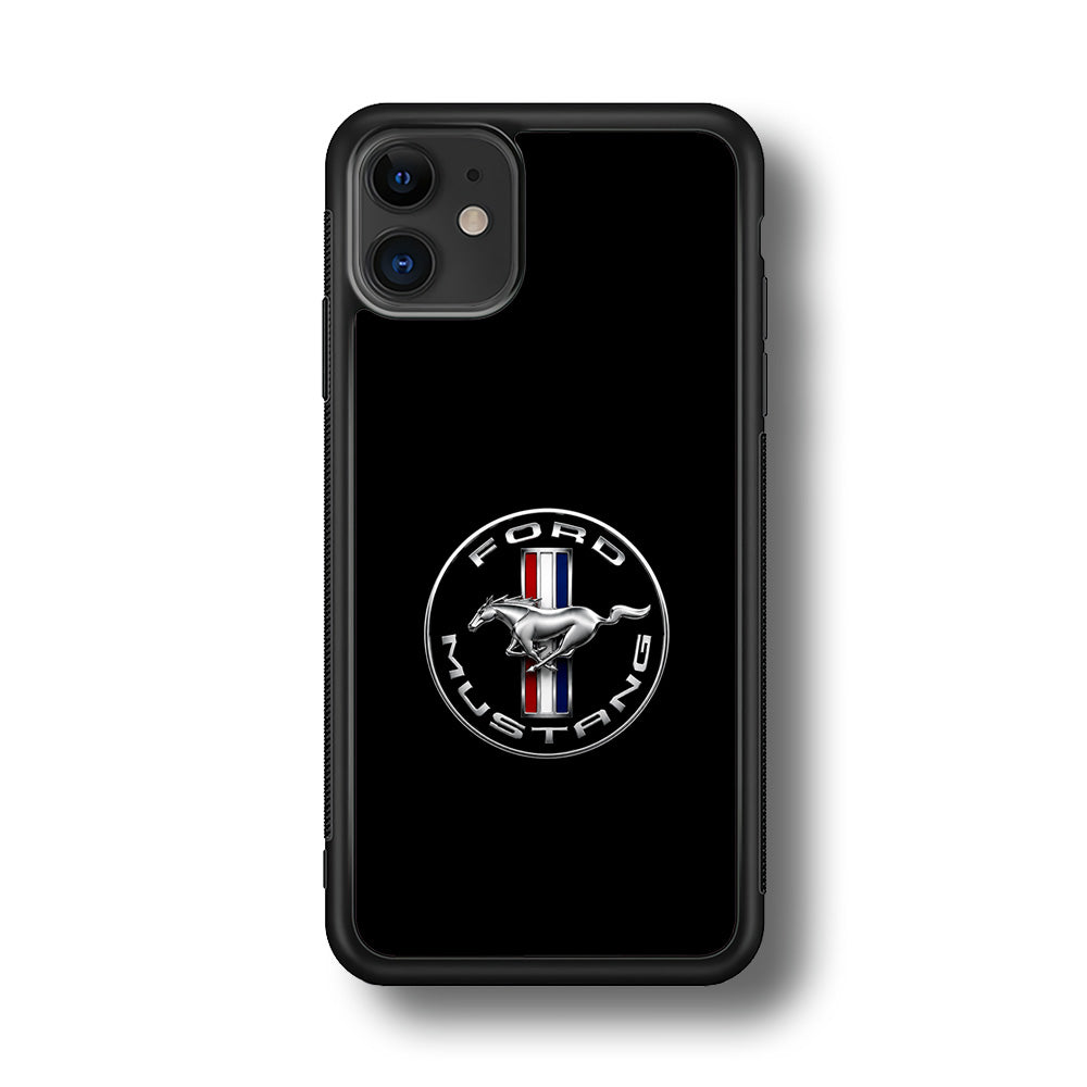 Ford Mustang Icon of Speed iPhone 11 Case | Slim Rubber Case for iPhone 11