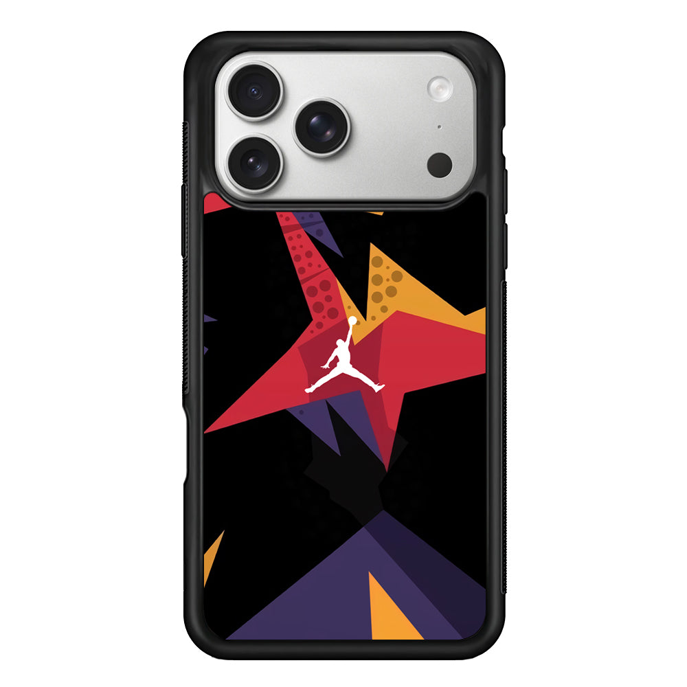 Air Jordan Silhouette of Footstep iPhone 17 Pro Case | Slim Protective Case for iPhone 17 Pro