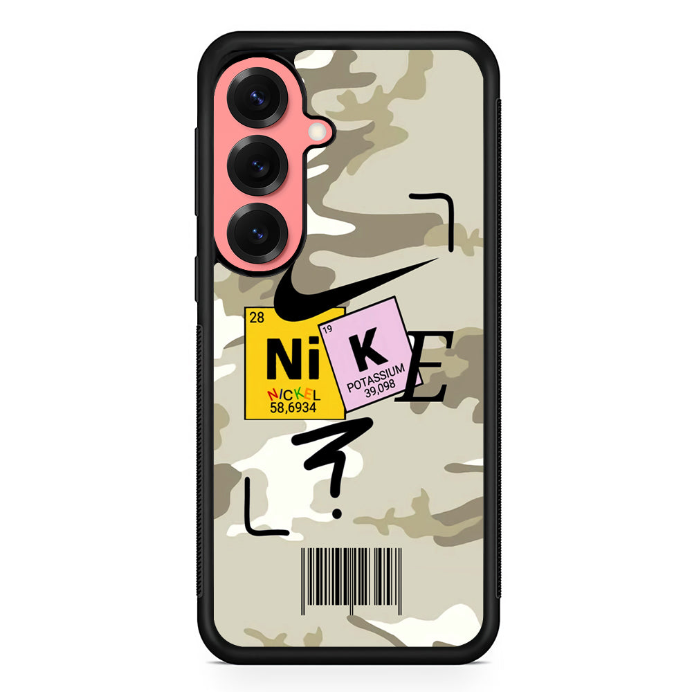 Nike Chemical Formula Samsung Galaxy S25 Case | Slim Protective Cover for Samsung Galaxy S25